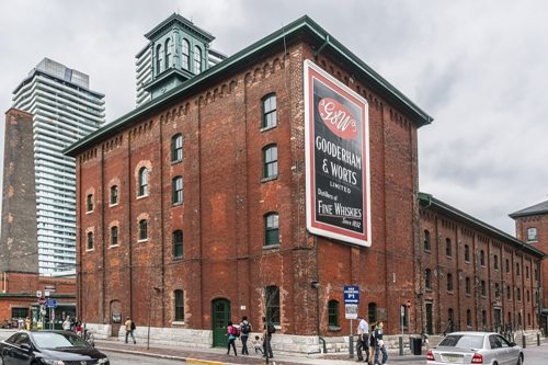 Get to Toronto's Famous Distillery District via Minibus