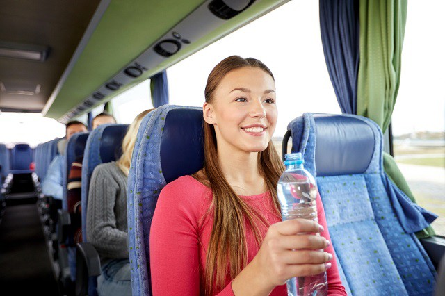 water-on-bus