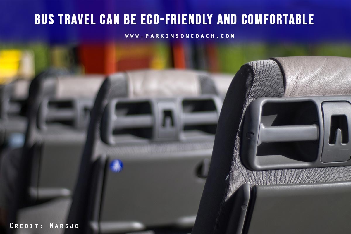 Bus travel can be eco-friendly and comfortable