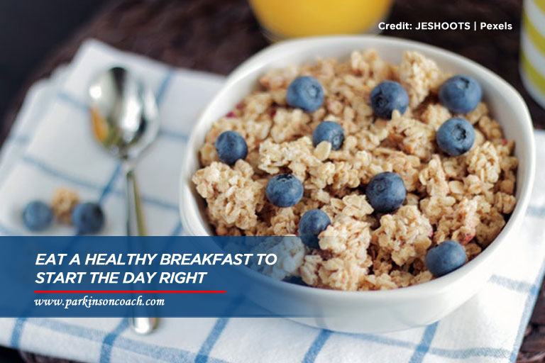 eat healthy breakfast