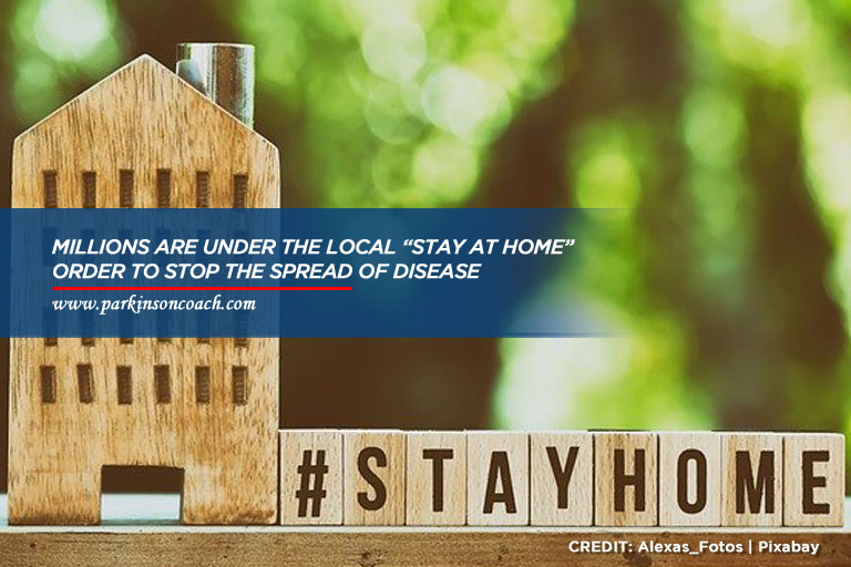 Millions are under the local “stay at home” order to stop the spread of disease