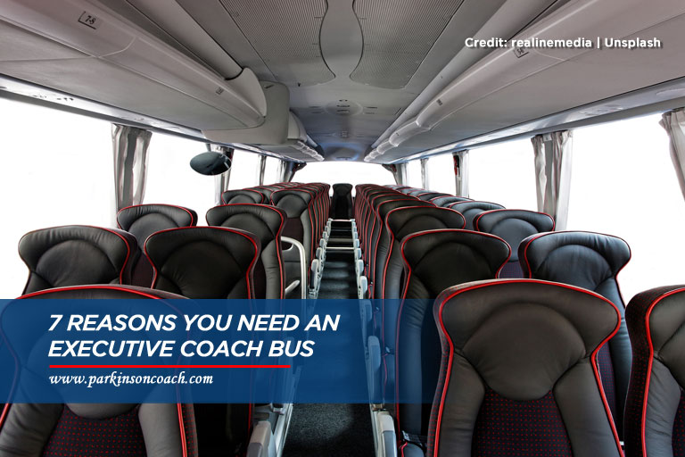 7 Reasons You Need an Executive Coach Bus - Parkinson Coach Lines 7 Reasons You Need an Executive Coach Bus - Parkinson Coach Lines