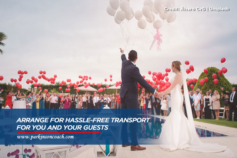 Arrange for hassle-free transport