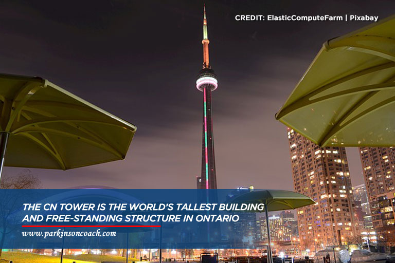 The CN Tower is the world’s tallest building